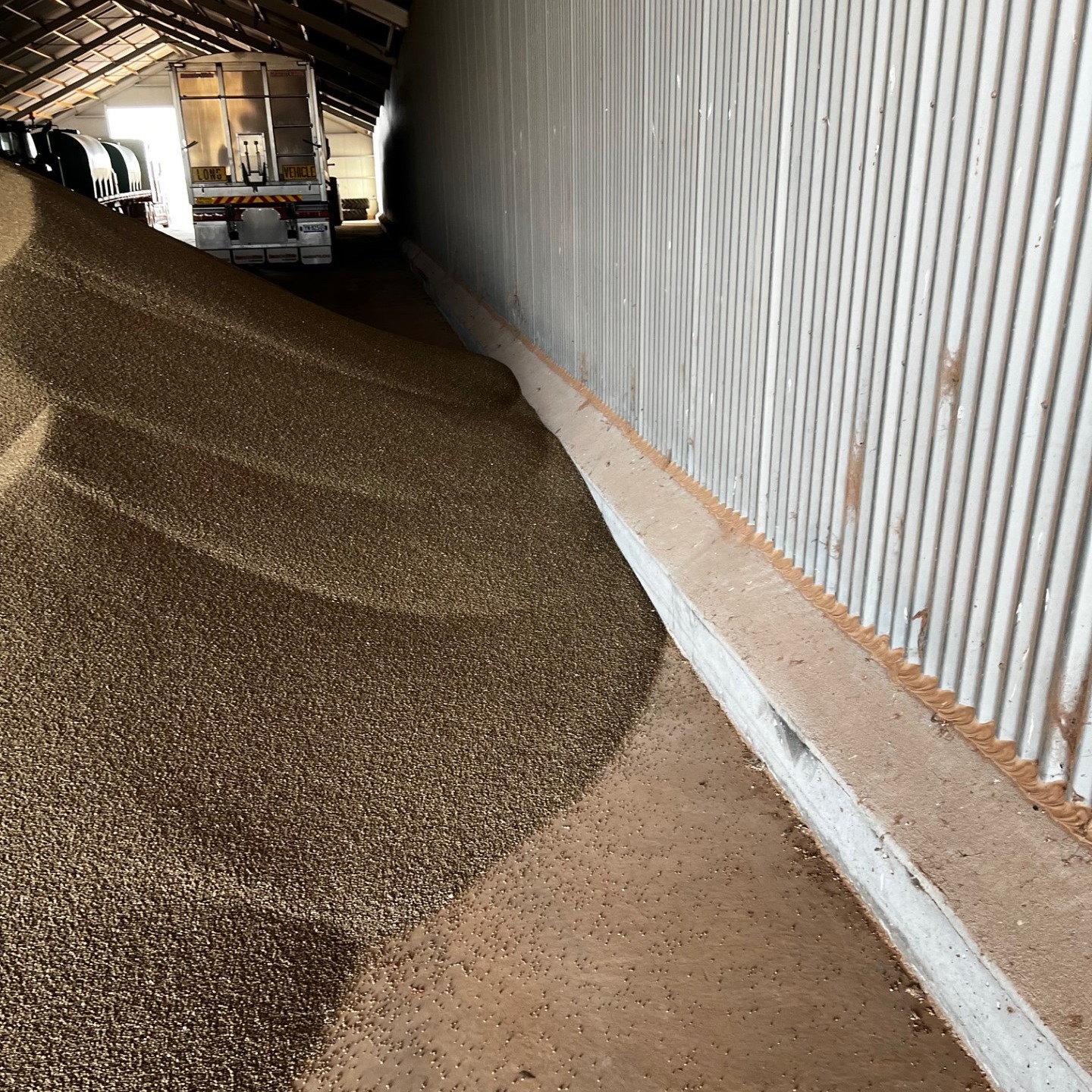 Concrete bund Concrete bund